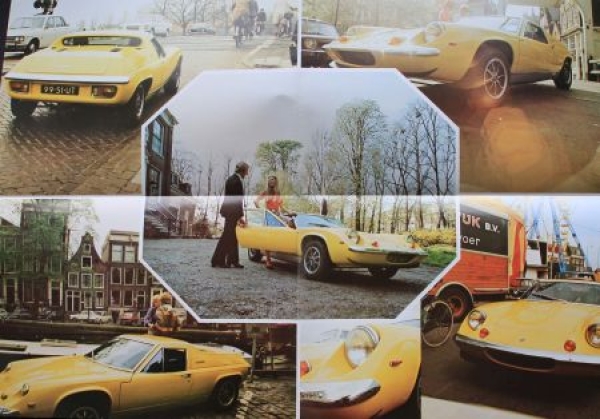 Lotus Europa Special Modelprogram 1969 Carbrochure (5192)